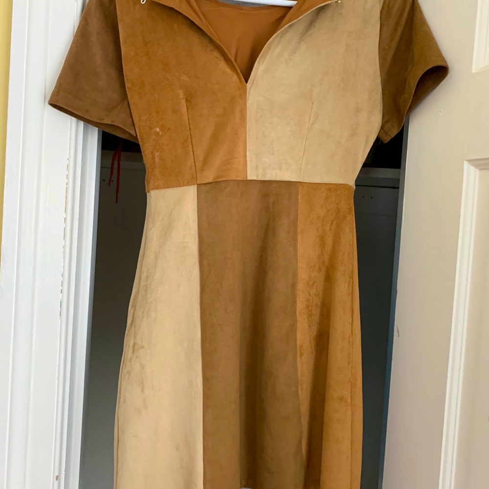 Abercrombie suede dress